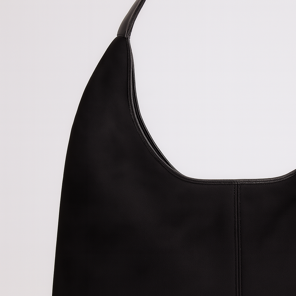 Water-Resistant Vegan Suede Tote Bag