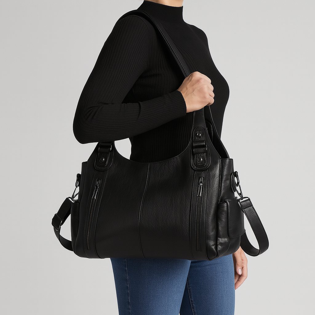 Water-Resistant Vegan Tote Bag