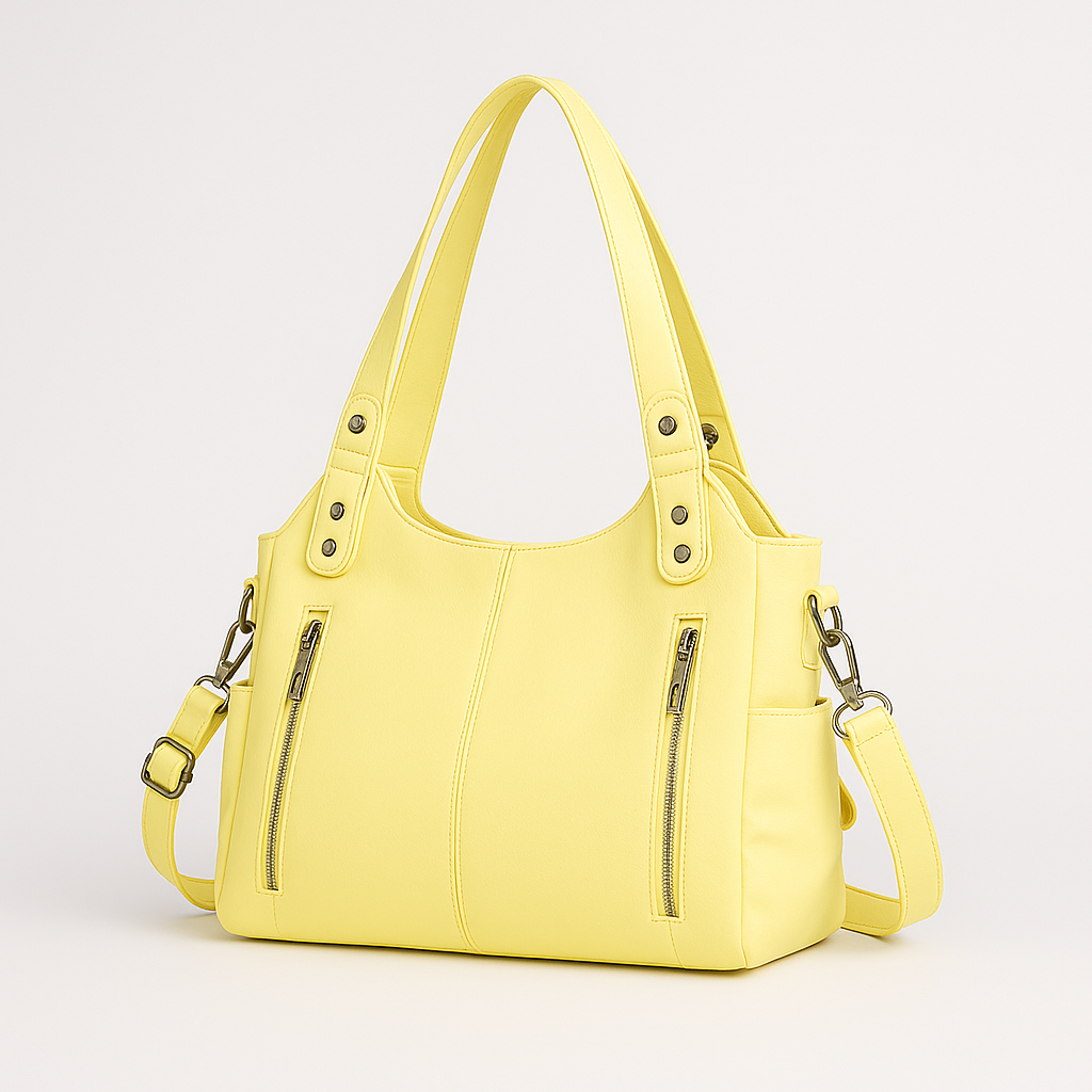 Water-Resistant Vegan Tote Bag