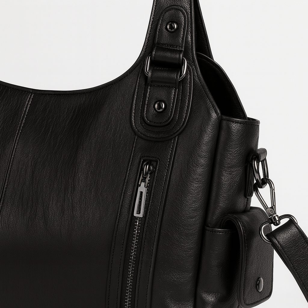 Water-Resistant Vegan Tote Bag