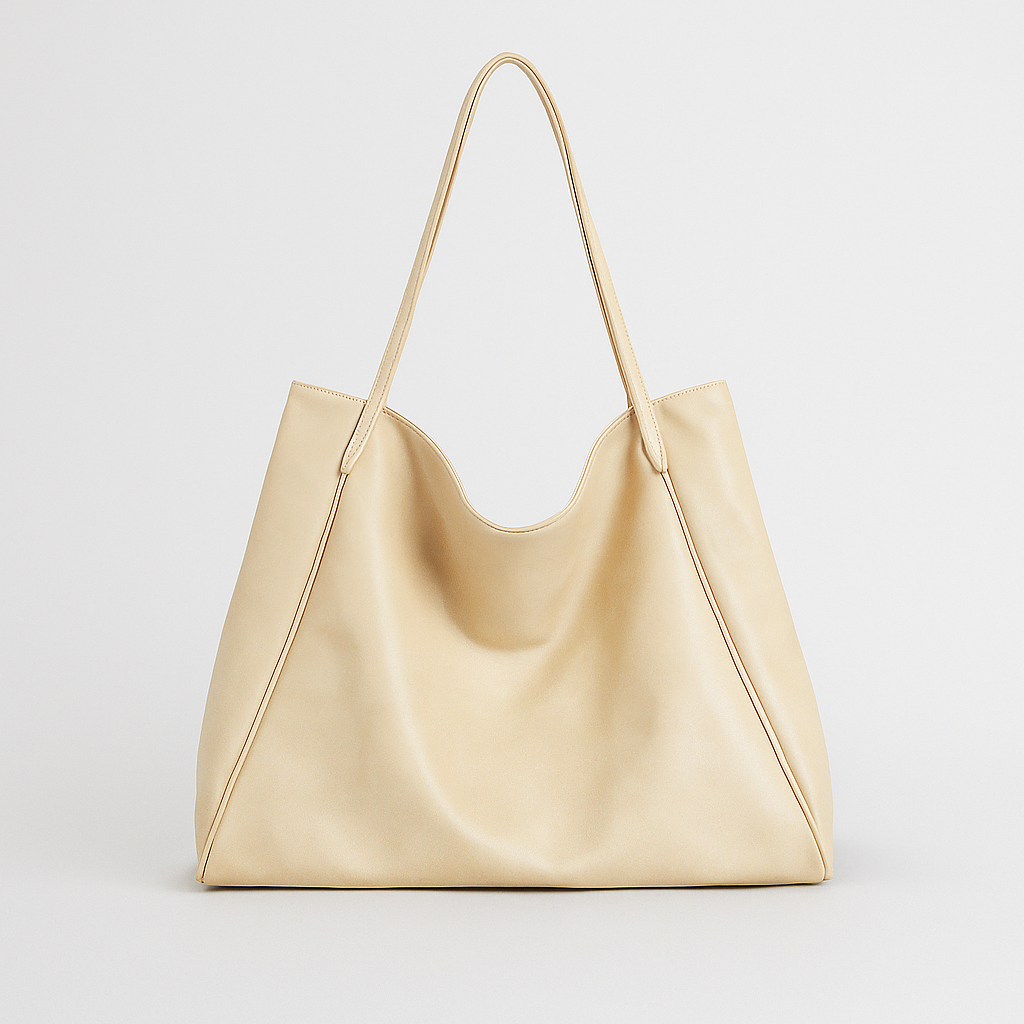 Large Women’s Leather Shoulder Bag – Handbag