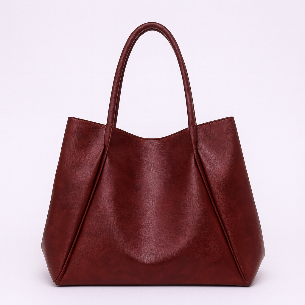 Large Women’s Leather Shoulder Bag – Handbag