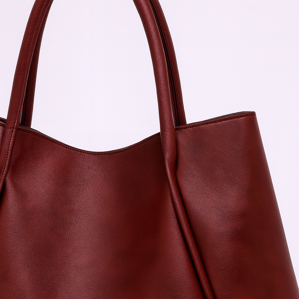 Large Women’s Leather Shoulder Bag – Handbag